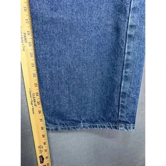 Carhartt Jeans Men 48x30 Blue FR Flame Resistant Relaxed Straight Leg FRB004 MDS - Picture 7 of 8